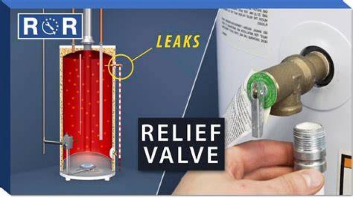 Why is water coming out of my water heater release valve?